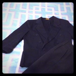 Boys black suits